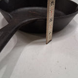 Lodge 5SK Cast Iron Skillet 8" Pan With Circular Logo Made In USA