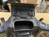 Harley Panhead Shovelhead Touring Fairing Radio Caddy Kit Glove box Sun Guage Vo