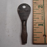 Vintage Proto Tools J100 Keychain Flathead Pocket Screwdriver Tool BOOTHBY USA