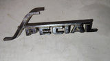 Vintage OEM Dodge Camper Special Truck Fender Emblems Badge Pair 1969-1971