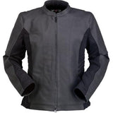 Z1R Women's Bellona Leather Jacket black xl leather /nylon riding jacket