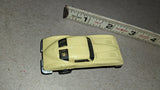 Aurora T-Jet 1963 Corvette Split-Window Butter Yellow & Bonus AFX Part Chassis