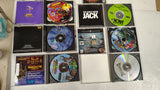 Vintage PC Game Lot Warcraft II III Monkey Island Railroad Tycoon 2 Jewel Case