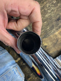 Cobra Mufflers Honda Goldwing GL1100 Turn downs Exhaust shipping damage Chrome