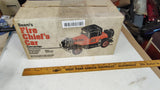 Vintage Jim Beam 1928 Ford Model A Fire Chief Car Decanter Regal In Box