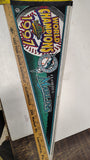 VTG 1997 Florida Marlins World Series Champions Felt Pennant 30"