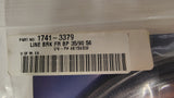 Magnum Shielding 46156SW E-Z Align Braided Front Brake Line 56" Black Pearl