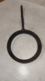 Antique Victorian Cast Iron Swing Arm Oil Kerosene Lamp Wall Holder Sconce 5.25"