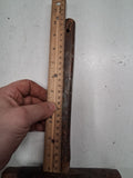Antique Carpenter Cooper Wood Mallet Carving Framing Woodworking Hammer Primitiv