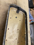 OEM Harley Panhead Shovelhead FLH Glide Vtg Saddlebag Lid White Electra Glide #2