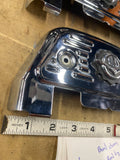 OEM Harley V Logo Passenger Footboard Covers 50194-96 Road King Touring FLH gLID