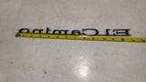 1967 Chevy El Camino Hood Script Emblem OEM GM 3899201 Front Trim Badge
