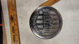Vintage Eveready Masterlite Flashlight 1950s Black Chrome Art Deco 2D Cell