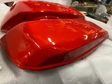 2024^ saddlebag Lid Harley rich Blood Orange OEM New T/O Left Touring Glide King