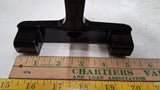 Harley Gloss Black Passenger Footboard Support Brackets Mounts Touring 93-06