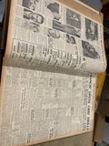 Johnstown Democrat 1938 Advertising hardcover archival library newspaper bound