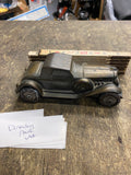 Banthrico 1930 Duesenberg cast metal coin bank Vintage Armstrong Trust Kittaning