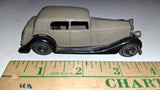 Vintage Dinky Toys 30d Vauxhall Saloon Grey Black 1940s Diecast Meccano England