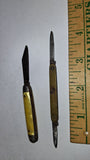 Lot of 2 Vintage Pocket Knives – Imperial Celluloid & Miniature Mother of Pearl