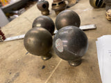 Harley Shovelhead Vtg Accessory Brass Trim Balls Grips Axle Covers Panhead