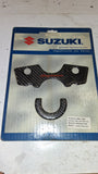 Suzuki Hayabusa 1300 Carbon Fiber Triple Clamp Trim Guard Pad OEM 03-07