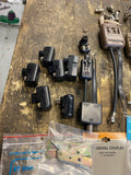 Mixed Electronic Parts Lot Coaxial TV Antenna Connectors VHF UHF Adapters Splitt