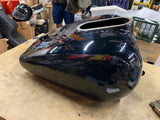 NOS Vivid Black Gas Fuel Tank Harley Touring Ultra Classic FLH 2003-2007 OEM New