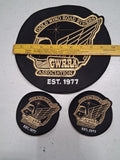 Lot of 3 Honda Gold Wing Road Riders GWRRA Motorcycle Patches, New 4-9.75"