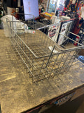 Metal Locker Basket Wire Vintage 17x7x11 Industrial School Public pool Gym open