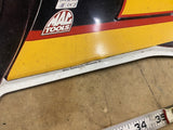 Miller Genuine Draft Beer CAR Sign Racing #2 Tin Rusty Wallace 47" Breweriana