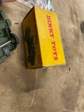 Dinky Toys Military Jeep 1:43 Scale Green WWII Model Original Box Vintage Minty!