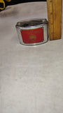 Vtg 40s-50s Banthrico Cleveland Savings Loan Metal Book Coin Bank Art Deco