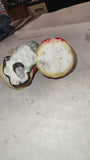 Vintage Christmas Santa Claus Planters & Pencil Figurine Lot