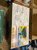 Vintage Taiyo M-4 Sherman Combat Tank battery-operated litho tin toy Japan Box 2