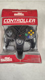 Old Skool Wired Controller for Nintendo 64 N64 Gamepad Black Factory Sealed