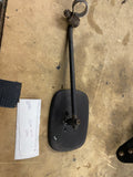 OEM Long Stem Wrinkle black mirror Factory Harley Shovelhead Sturgis FXSB FX