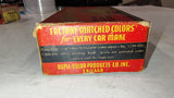 Vtg 1949 Plymouth New Brunswick Blue Dupli-Color Paint Set Box 3 Bottles DP337