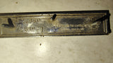 Vintage GM Chevrolet Stars and Stripes Vitrolux Metal Bar Emblem Badge 9728850