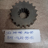 Yamaha OEM 19T Triple-Row Chaincase Drive Sprocket 8A8-17682 SRX 340 440 1976-