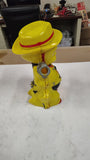 Vintage 1950s Aladdin Two Gun Tiny Lil Cowboy Yellow Hard Plastic Milk Pitcher