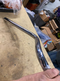 HANDLEBARS 7/8" Chrome Triumph Honda Chopper Bobber Kawasaki KZ400 OEM 4" rise