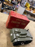 Mint 1950s Vintage MARX Climbing Fighting Tank Windup Toy WW2 Military orig Box