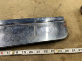 Sunvisor Stainless Auto Truck Hot Rat Rod Deflector Trim Body Roof Vintage 25"