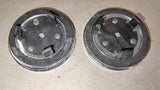 Pair 1979-1985 Buick Riviera 15" Wire Wheel Hubcap Center Cap Emblems OEM x2
