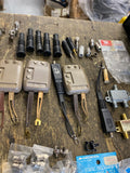 Mixed Electronic Parts Lot Coaxial TV Antenna Connectors VHF UHF Adapters Splitt