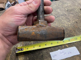 Vtg homeade Heavy Metal Handle Small Sledge Hammer Head Tools Mechanic machist