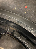 Black Mag Wheels Harley Street Bob Low Rider Softail Dunlop Tires New T/o FXBB!
