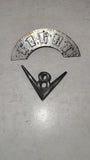 Vintage 75–78 Ford Mustang II V8 Fender Emblem Pair D5ZB-16014-AA 513675