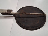 Vintage Unmarked Wagner Ware No. 9 Cast Iron Round Griddle 10 1/4 Inch
