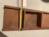 Vintage Wood Cabbage Slaw Cutter with Box | Original Kraut Cutter Tool